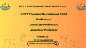 BUAT Teaching Recruitment 2025
