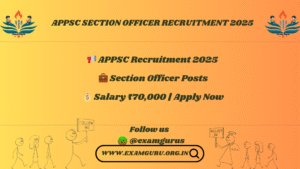 APPSC Recruitment 2025