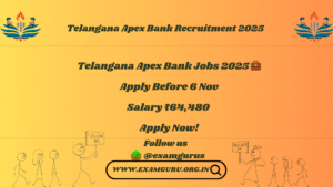 Telangana State Cooperative Apex Bank Recruitment 2025
