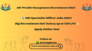 SBI Wealth Management Notification 2025