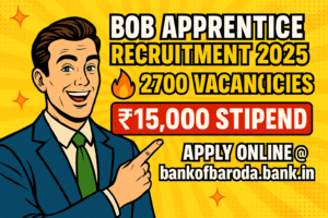 Bank of Baroda Apprentice Recruitment 2025