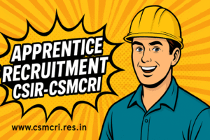 CSIR CSMCRI Apprentice Recruitment 2025