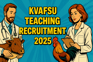 KVAFSU Recruitment 2025
