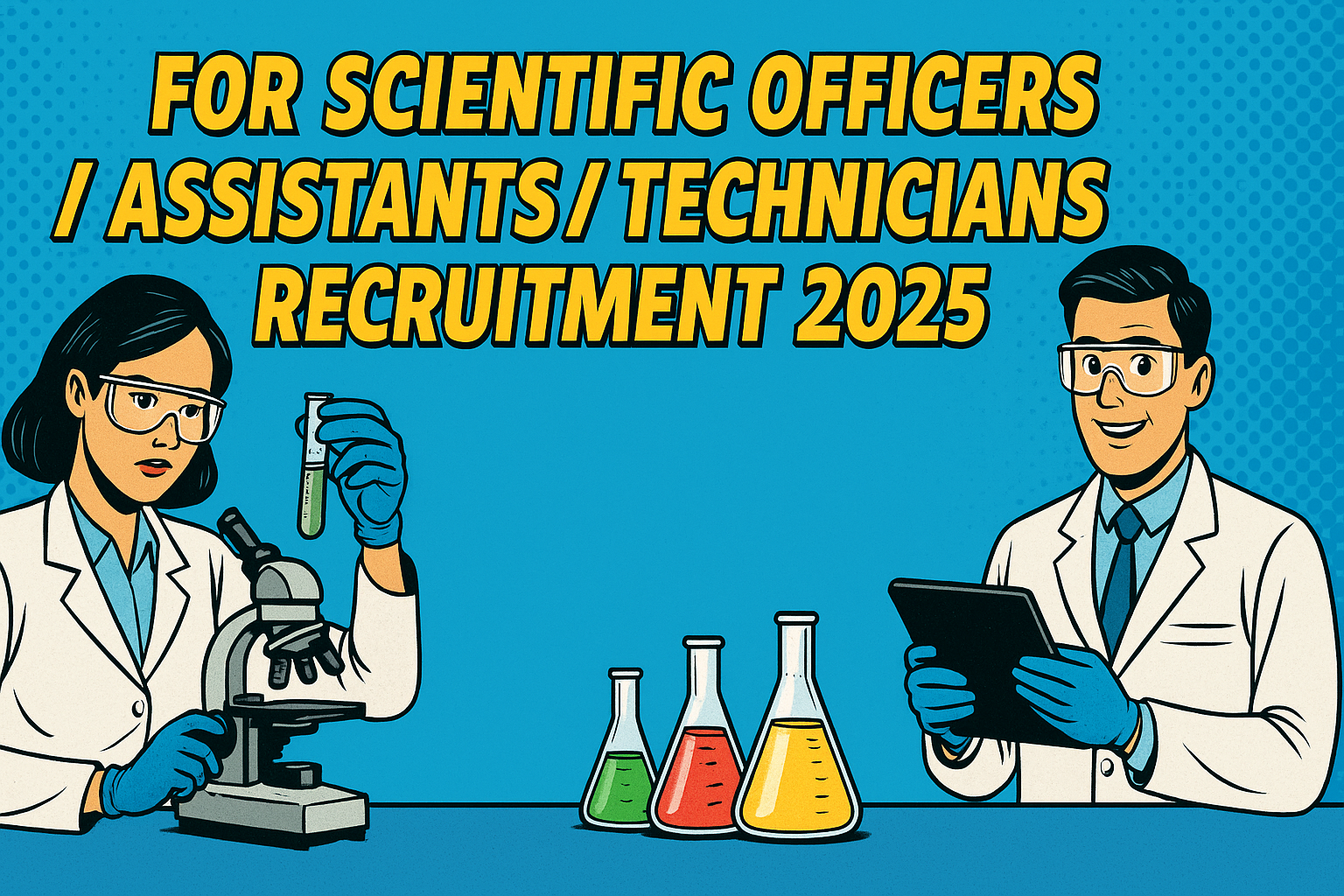TSLPRB Scientific Officers, Scientific Assistants, Lab Technicians ...