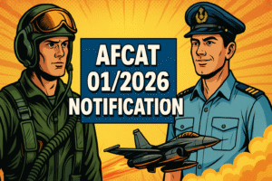 AFCAT 01/2026 Notification