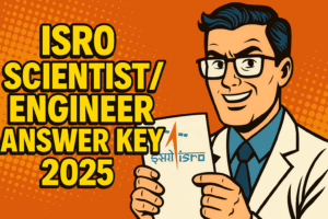 ISRO Scientist Engineer Answer Key 2025
