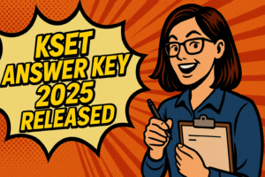 KSET 2025 Answer Key PDF Download