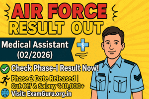 Air Force Airmen 02/2026 Result