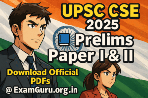 UPSC Civil Services 2025