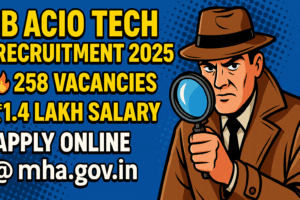 IB ACIO Tech Recruitment 2025
