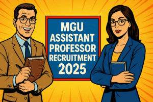 MGU Assistant Professor Recruitment 2025