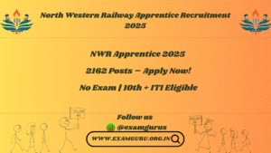 North Western Railway Apprentice Recruitment 2025