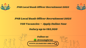 PNB Local Bank Officer Recruitment 2025