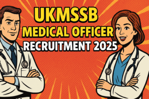 UKMSSB Medical Officer Recruitment 2025
