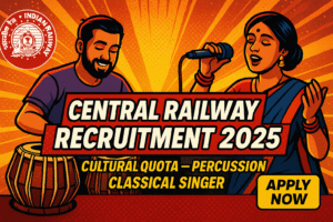 central railway recruitment 2025