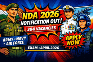 upsc nda 2026 notification