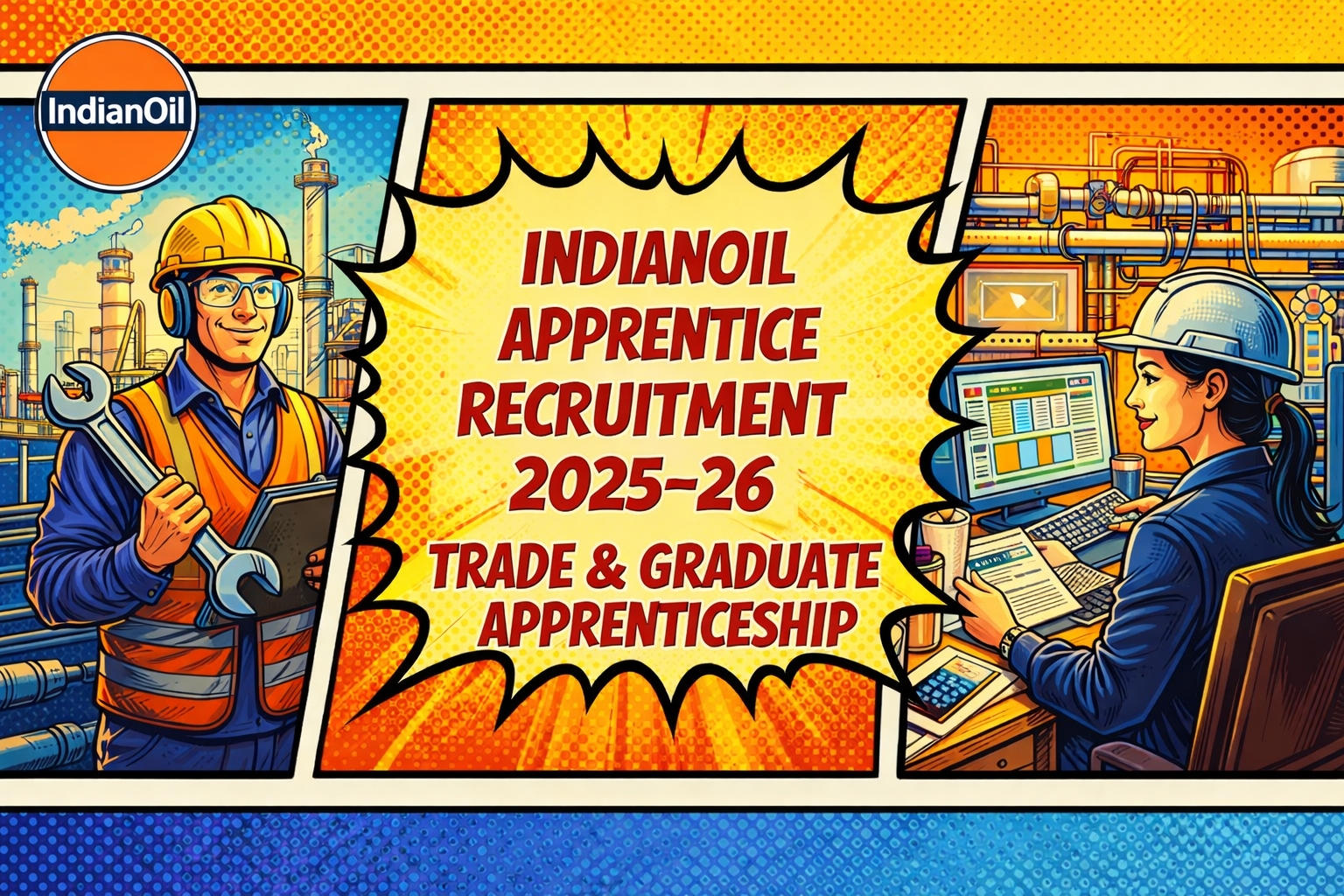 IOCL Apprentice Recruitment 2025–26 - examguru.org.in