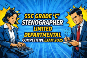 ssc grade c stenographer ldce 2025