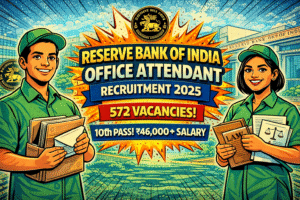 rbi office attendant recruitment 2025