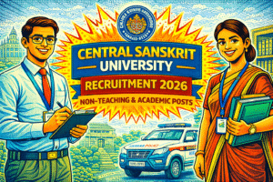 central sanskrit university recruitment 2026