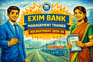 exim bank management trainee recruitment 2025