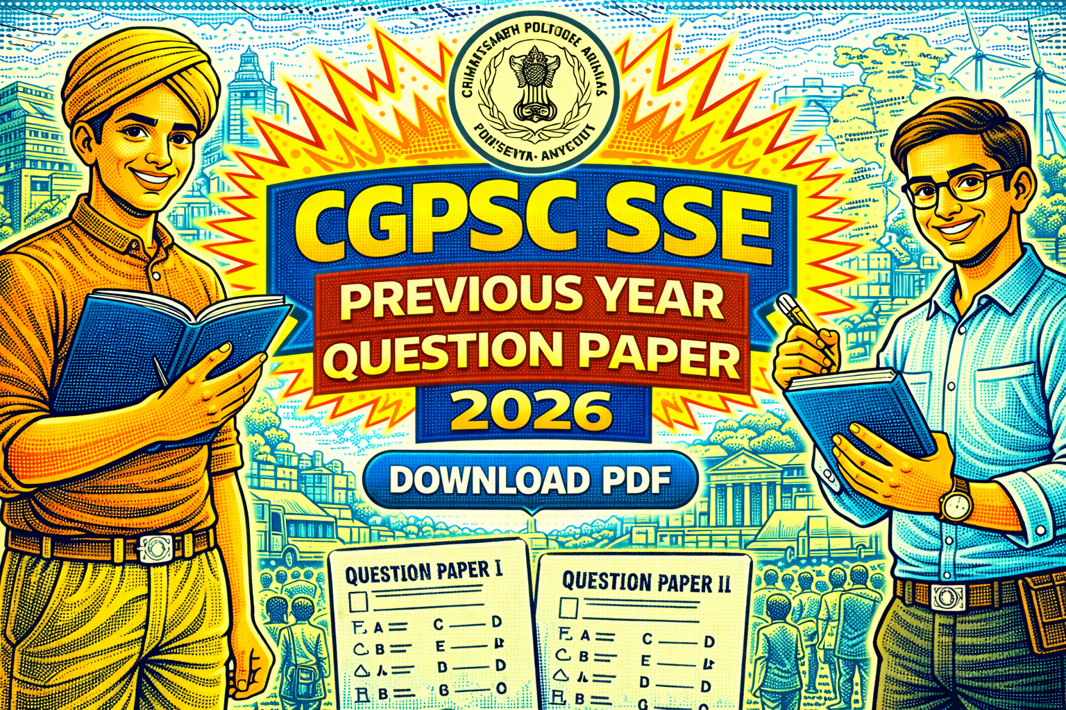 CGPSC SSE Previous Year Question Paper 2026 - examguru.org.in