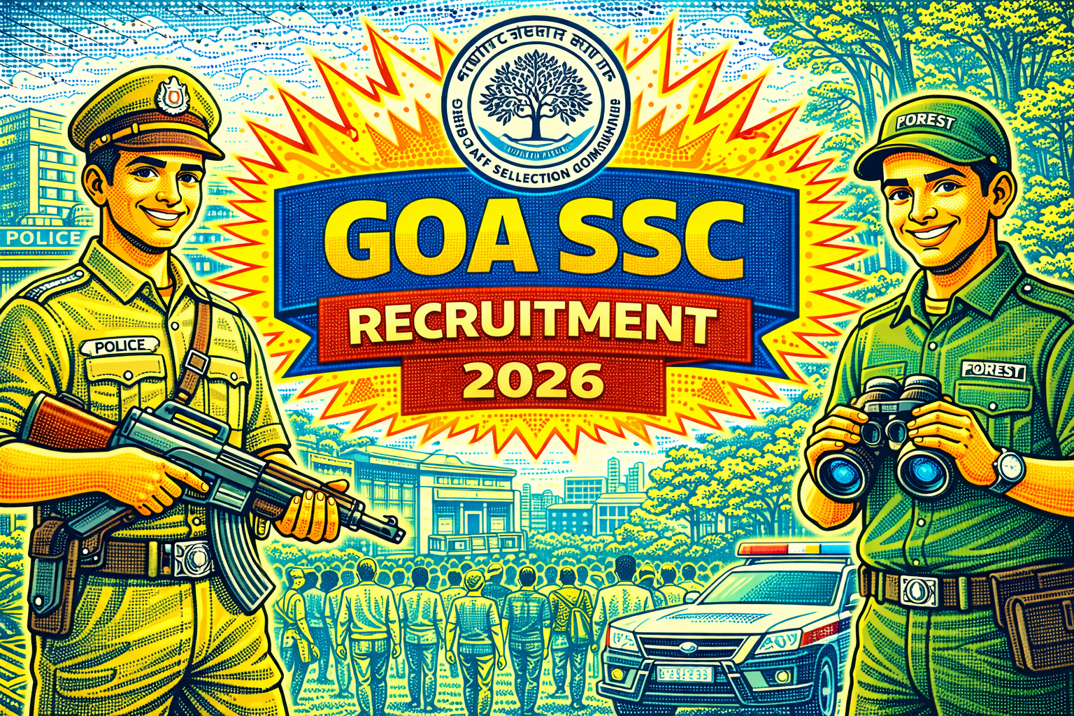 Goa Staff Selection Commission (GSSC) Recruitment 2026 - examguru.org.in