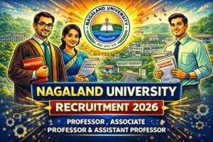 Nagaland University Recruitment 2026,