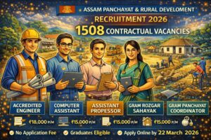 Assam P&RD Recruitment 2026