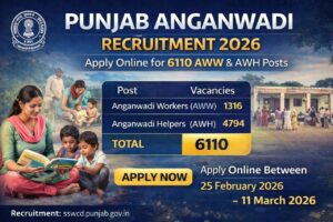 Punjab Anganwadi Recruitment 2026