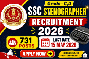SSC Stenographer 2026