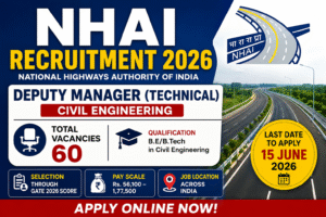 NHAI Recruitment 2026