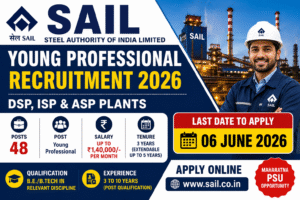 SAIL Recruitment 2026
