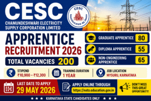 CESC Apprentice Recruitment 2026