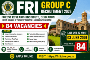 FRI Recruitment 2026