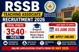 RSSB Recruitment 2026