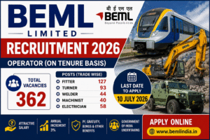 BEML Recruitment 2026