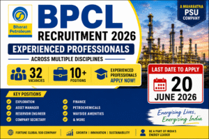 BPCL Recruitment 2026