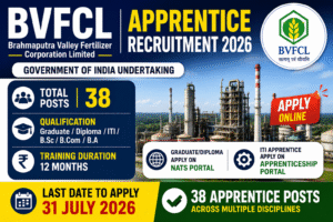 BVFCL Apprentice Recruitment 2026