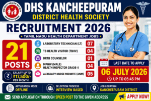 DHS Kancheepuram Recruitment 2026