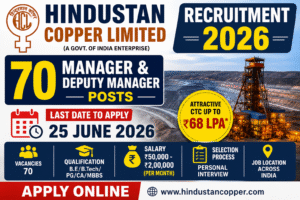 Hindustan Copper Recruitment 2026