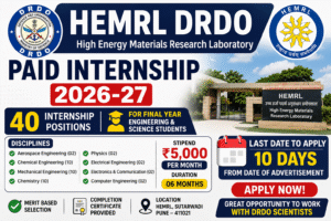 HEMRL Internship 2026