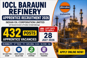 IOCL Barauni Refinery Recruitment 2026