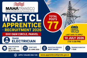 MSETCL Recruitment 2026