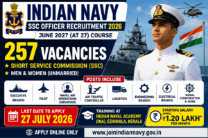 Indian navy recruitment 2026