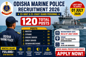 Odisha Marine Police Recruitment 2026