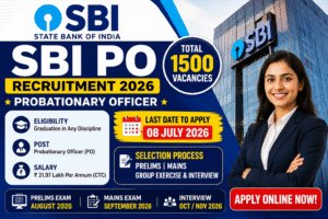 SBI PO Recruitment 2026
