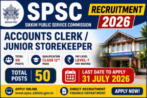 SPSC Recruitment 2026