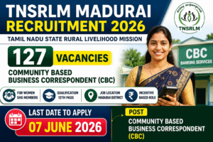 TNSRLM Recruitment 2026