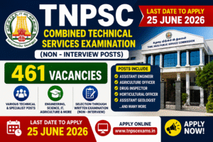 TNPSC Recruitment 2026
